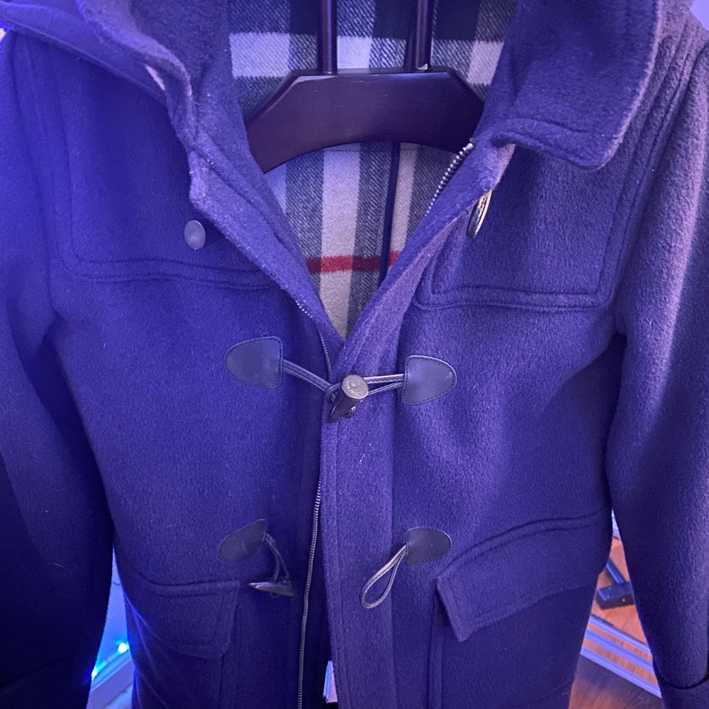 AUTHENTIC BURBERRY Wool toggle coat SZ 14.